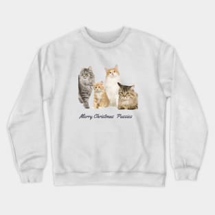 Cat Christmas Crewneck Sweatshirt